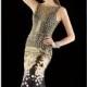 Embellished Bateau Neckline Tulle Dresses by Alyce Claudine Collection 2392 - Bonny Evening Dresses Online 