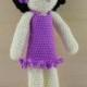 Bambola fatta a mano, handmade doll, regalo per bambina, soft toy, amigurumi bambola, articoli da regalo, uncinetto bambola, bambola crochet