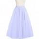 Lavender Azazie Katerina - Tulle And Charmeuse Tea Length Dress - Charming Bridesmaids Store