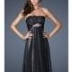 Strapless Sweetheart Gown by La Femme 18870 - Bonny Evening Dresses Online 