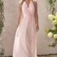 Style B193014 by Jasmine B2 - Chiffon Floor Halterneck A-Line Jasmine B2 - Bridesmaid Dress Online Shop