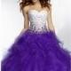 2014 Cheap Ruffled Tulle skirt by Paparazzi by Mori Lee 95119 Dress - Cheap Discount Evening Gowns