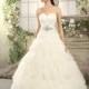 Latest Princess Sweetheart Chapel Train Tulle Wedding Dress CWLT13036 - Top Designer Wedding Online-Shop