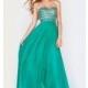 Strapless Beaded Gown by Sherri Hill 8546 - Brand Prom Dresses
