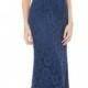 Carmen Marc Valvo Infusion Lace Gown with Train 