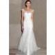 Lela Rose SS13 Dress 2 - Full Length High-Neck White Spring 2013 A-Line Lela Rose - Nonmiss One Wedding Store