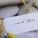Collana lunga - long necklace - yellow necklace - perle di carta - pearl paper - yellow - handmade - made in Italy