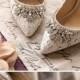 25 Most Loved Vintage Lace Wedding Shoes