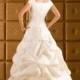 Nice A-Line/Princess Square Chapel Satin Modest Wedding Dresses In Canada Wedding Dress Prices - dressosity.com