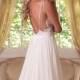 Details About Backless Chiffon Beach Spaghetti Straps Lace Deb Wedding Dress Bridal Gown