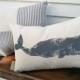 Whale Pillow - nautical pillow, nautical decor, whale decor, sperm whale, Nantucket whale