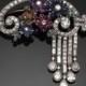 Bonhams : An Elegant Gem-set Flower And Diamond Brooch,