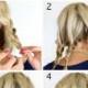Braided Updo Hairstyle For Short Hair