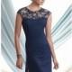 Scoop Neckline Lace Gown by Mon Cheri Montage 113933 - Bonny Evening Dresses Online 