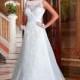 Charming Lace & Tulle Bateau Neckline 2 in 1 Wedding Dresses with Lace Appliques - overpinks.com