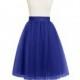 Royal_blue Azazie Sylvie - Tulle Knee Length Dress - Cheap Gorgeous Bridesmaids Store