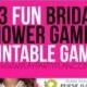 23 More Fun Bridal Shower Games