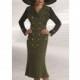 Donna Vinci 13089 Knit Church Dress - Brand Prom Dresses