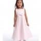 Pink Flower Girl Dress - Satin A-Line Style: D500 - Charming Wedding Party Dresses