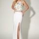 Ivory/Multi Paris by Mon Cheri 116745 Paris Prom by Mon Cheri - Top Design Dress Online Shop