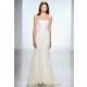 Christos SP14 Dress 13 - Full Length Fit and Flare Sweetheart White Spring 2014 Christos - Nonmiss One Wedding Store