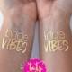 Bride Vibes Bachelorette Party Tattoos