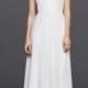 Chiffon Wedding Dress With Strapless Ruched Bodice Style INT15555