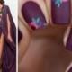 Sweet Cotton Candy Nail Colors And Designs