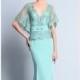 Laced Slim Long Gown by Beside Couture by GEMY - Color Your Classy Wardrobe