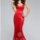 Dark Navy Faviana 7753 - Customize Your Prom Dress