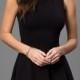 Sleeveless Little Black Dress With Cut Out Back