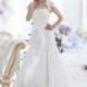 Modest A-Line Sweetheart Court Train Taffeta Wedding Dress CWLT1305C - Top Designer Wedding Online-Shop