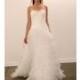 Tadashi Shoji - Fall 2012 - Strapless Organza A-Line Wedding Dress with a Sweetheart Neckline - Stunning Cheap Wedding Dresses
