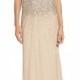 Adrianna Papell Beaded Halter Gown 