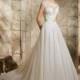 Blu by Mori Lee 5362 Cap Sleeve Tulle Wedding Dress - Crazy Sale Bridal Dresses