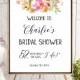 Welcome Bridal Shower Sign Instant Download Bridal Brunch Sign Bridal Shower DIY Welcome Gold Pink Printable Sign Says I Do Sign idbs22 - $12.00 USD