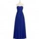 Royal_blue Azazie Milagros - Back Zip Sweetheart Floor Length Chiffon Dress - Cheap Gorgeous Bridesmaids Store