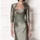 Embellished Strapless Taffeta Gown by Cameron Blake 213630 - Bonny Evening Dresses Online 