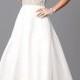 JO-JVN-JVN51488 - Long Formal Off-White Prom Dress With Beaded Bodice