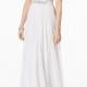Adrianna Papell Illusion Embellished A-Line Gown