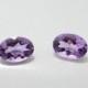 Amazing Super Top High Quality Natural Deep Purple Amethyst Pair 10x14x6.5 MM Feceted Oval Shape 2 Pcs Lot