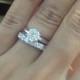 Show Me Your Solitaire Rings With An Eternity Diamond Wedding Band Please. - Weddingbee