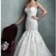 Allure Bridals - C331 Couture 2015 Floor Length Sweetheart Mermaid Sleeveless Short - Formal Bridesmaid Dresses 2017