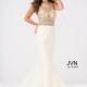 Jovani JVN47813 Prom Dress - Long Prom Trumpet Skirt Illusion, Jewel, Sweetheart JVN by Jovani Dress - 2017 New Wedding Dresses