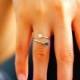 Heart and Birthstone Ring - Birthstone Ring - Gift Birthstone Ring - Personalized Gift Ring - Couples Birthstone Ring - Custom Ring
