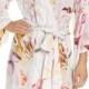 Plum Pretty Sugar Floral Print Kimono Robe 
