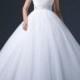 Princess Ball Gown Wedding Dress With Keyhole Back CC3009