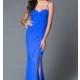 Royal Long Prom Dress With Sweetheart Bodice Jacket by Dave and Johnny - Discount Evening Dresses 