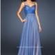 Sapphire/Nude La Femme 17324 - Customize Your Prom Dress