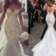 2017 Arabic Lace Mermaid Wedding Dresses Off The Shoulder Sweep Train Backless Bridal Gowns 2016 Steven Khalil Dubai Custom Wedding Dresses
